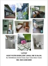 LOTUS KOST PUTRI EKSKLUSIF JAKAL Type 1