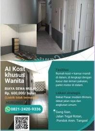 AI Kost Khusus Wanita Type 1