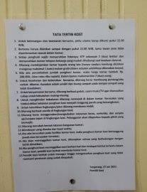 Kost Pengayoman Utara Type 1