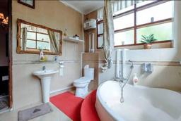 Queen Bed with Bathtub