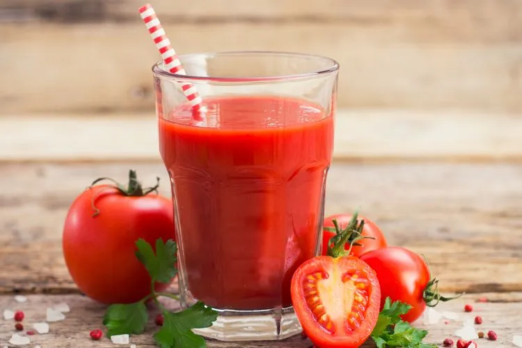 manfaat jus tomat bagi wajah