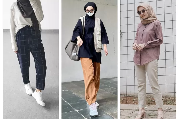 7 Casual OOTD Hijab Simple untuk Hangout, Nggak Harus Ribet!