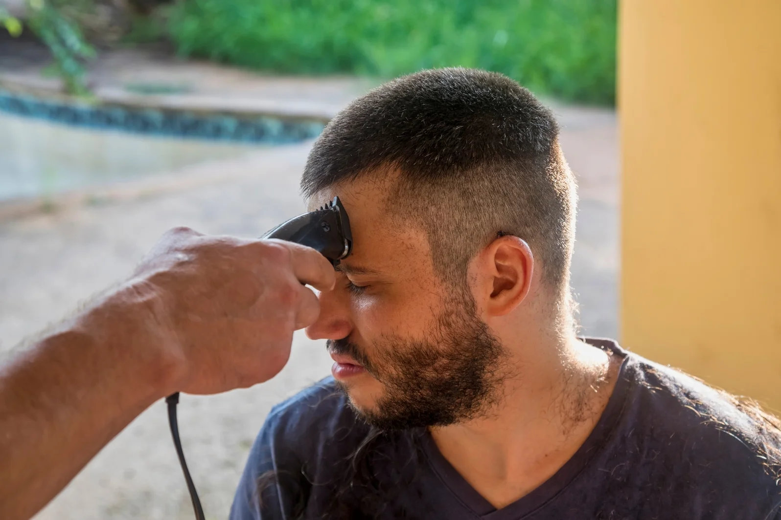 model rambut pria wajah bulat gemuk